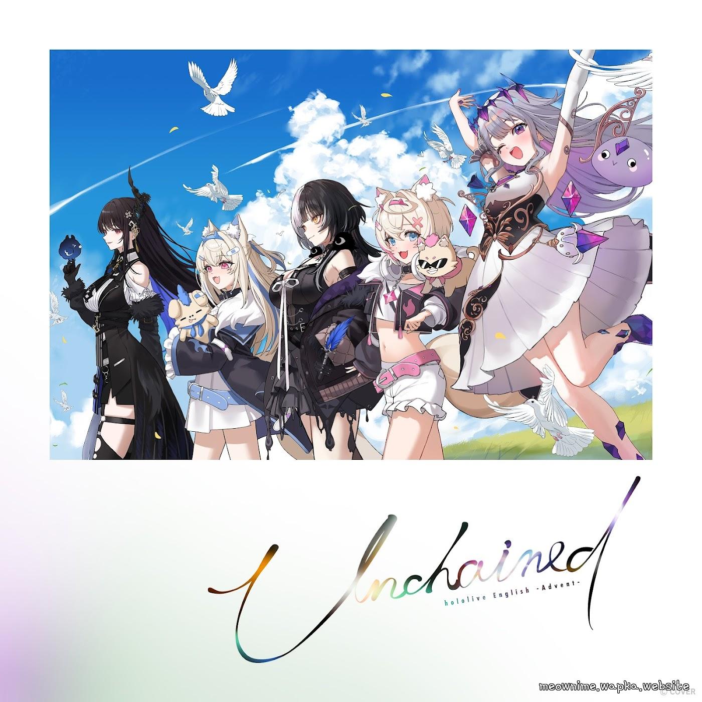 -Advent- - Unchained [Theme Song hololive IDOL PROJECT] cover art on Wallkpop