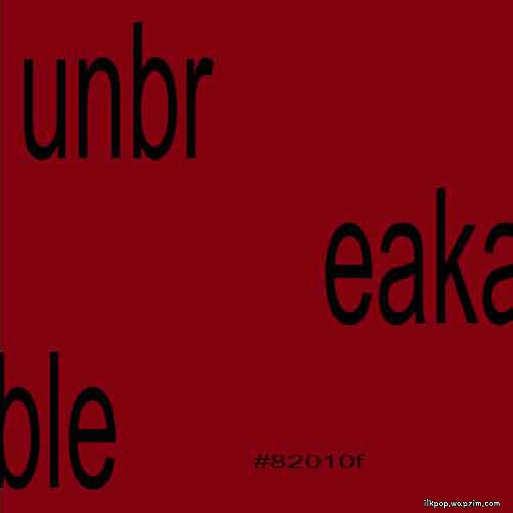 AIDEN - Unbreakable (Feat. JISEONG) cover art on Wallkpop