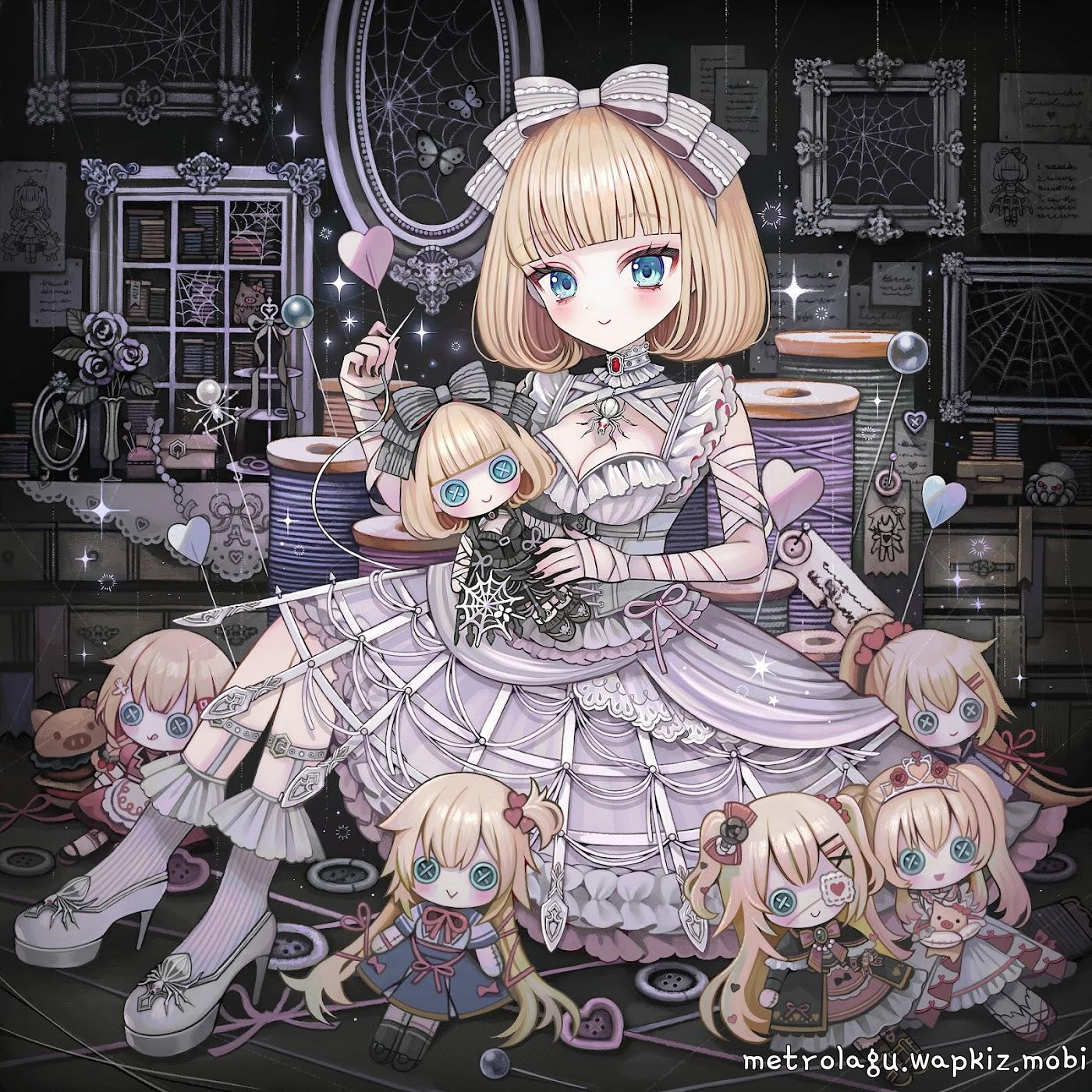 Akai Haato - Doll [Theme Song hololive IDOL PROJECT] cover art on Wallkpop