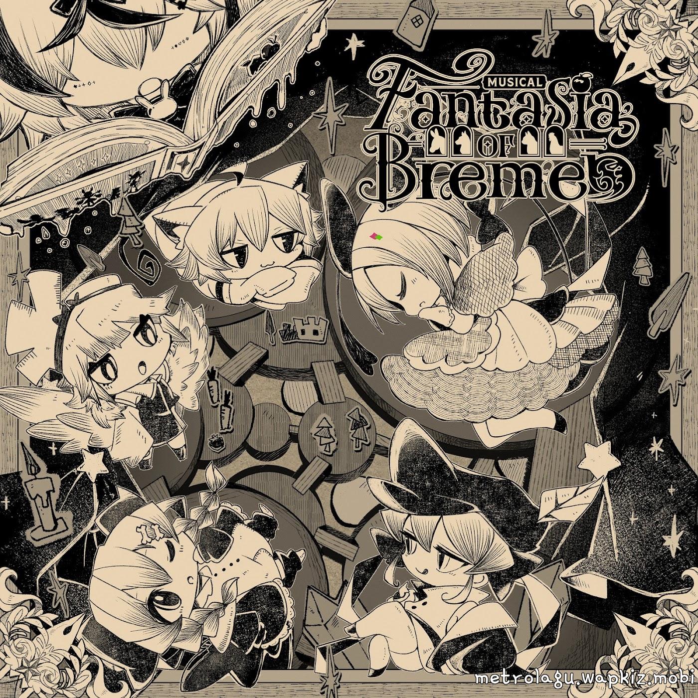 Aki Rosenthal, Inugami Korone, Nekomata Okayu, Takanashi Kiara, Houshou Marine and Omaru Polka - Bremen Music Festival [Theme Song hololive IDOL PROJECT] cover art on Wallkpop