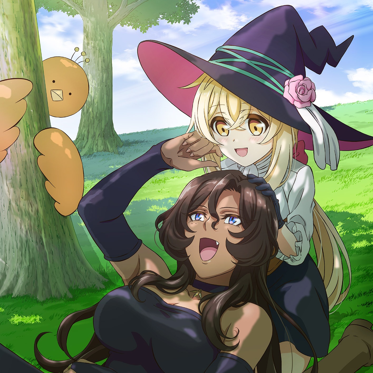 Angela - Welcome! [Ending Dekoboko Majo no Oyako Jijou] cover art on Wallkpop