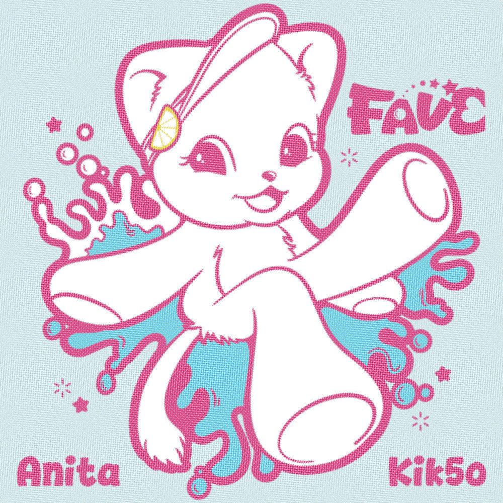Anita & Kik5o - FAVE cover art on Wallkpop