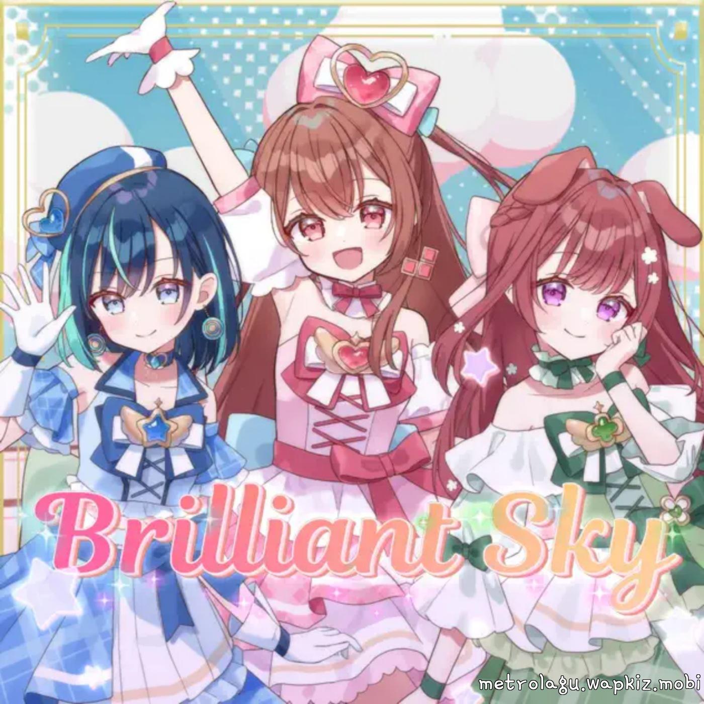 Aozora Kanon, Sakura Ribbon, Inumori Yomogi - Brilliant Sky [Theme Song Lovvipale!!] cover art on Wallkpop