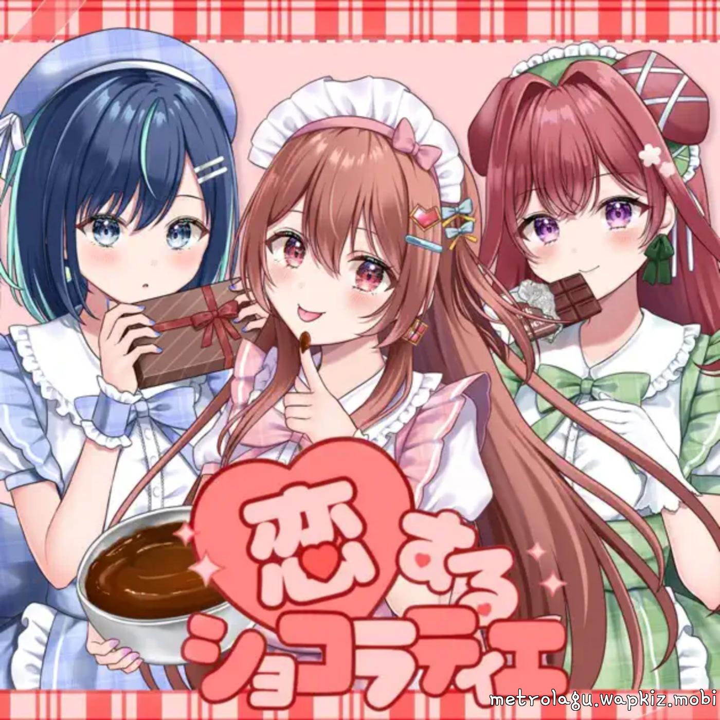 Aozora Kanon, Sakura Ribbon, Inumori Yomogi - Koisuru Chocolatier [Theme Song Lovvipale!!] cover art on Wallkpop