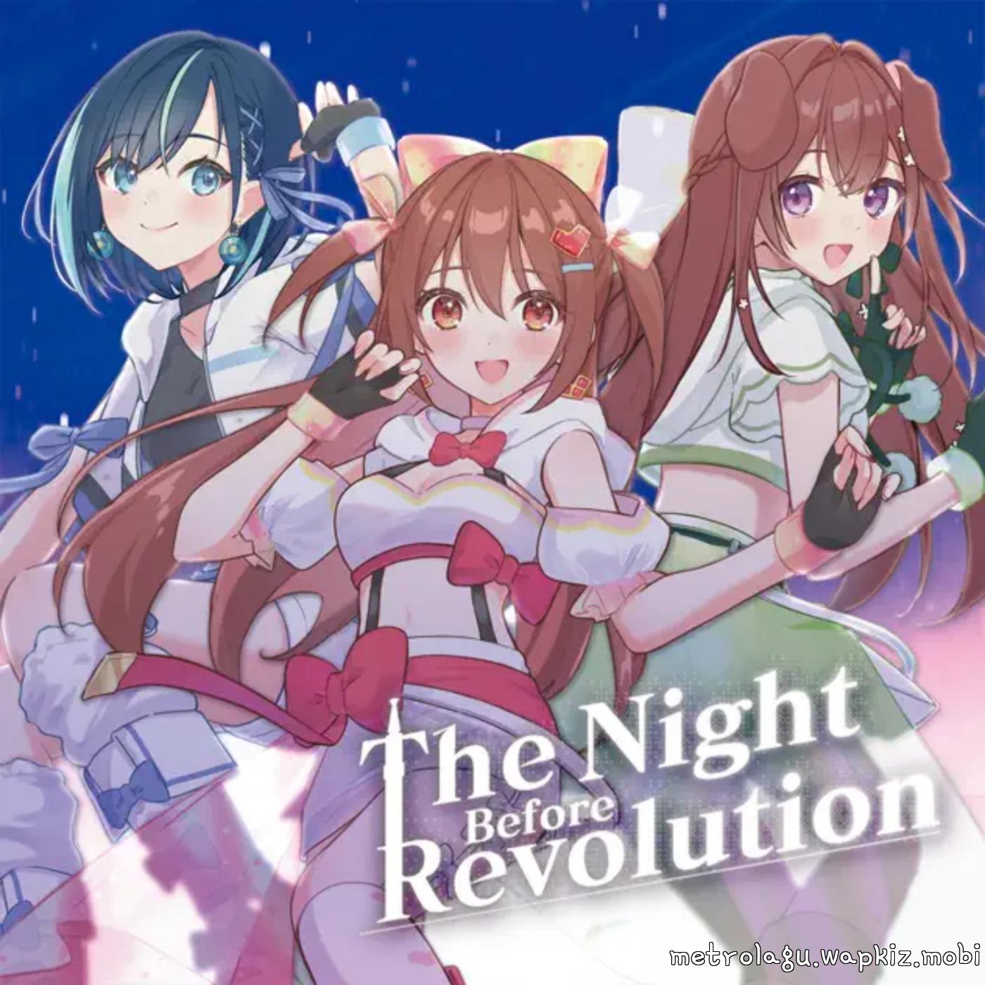 Aozora Kanon, Sakura Ribbon, Inumori Yomogi - The Night Before Revolution [Theme Song Lovvipale!!] cover art on Wallkpop