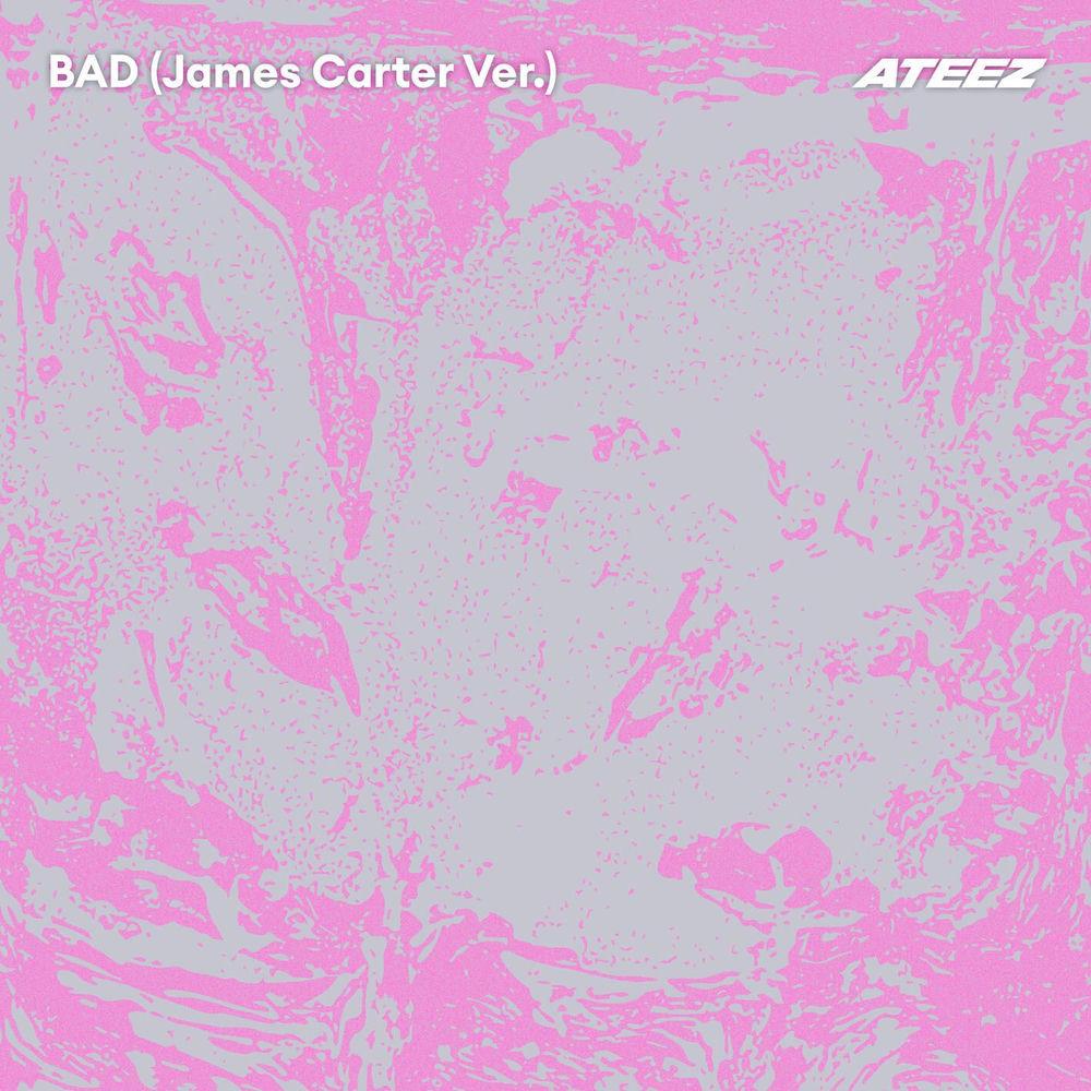ATEEZ - BAD (James Carter Ver.) cover art on Wallkpop