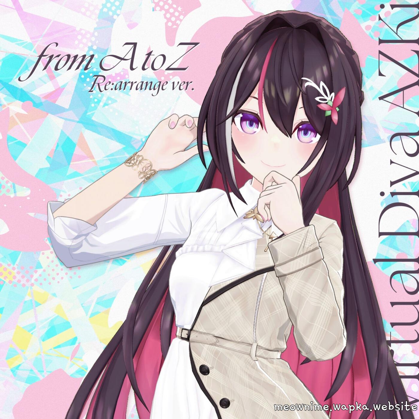 AZKi - from A to Z (Re:arrange ver.) [Theme Song hololive IDOL PROJECT] cover art on Wallkpop