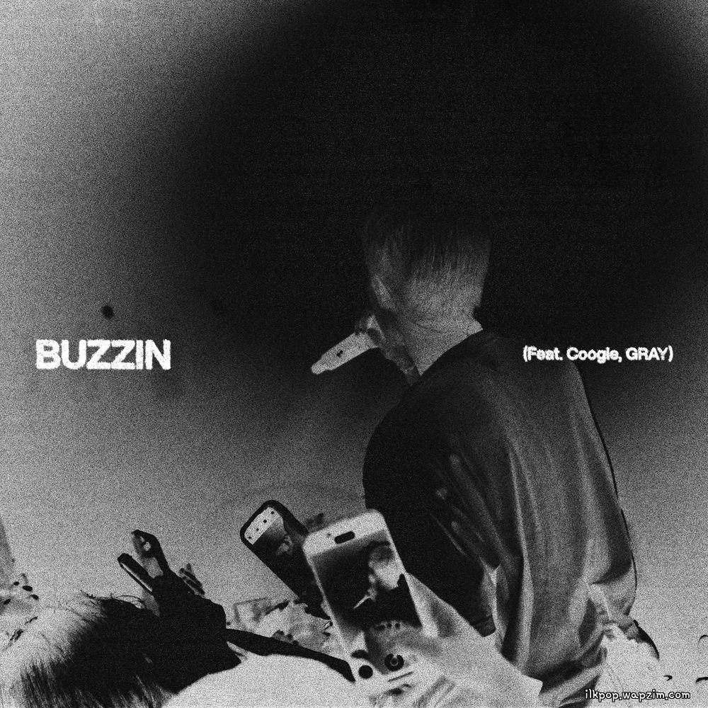B.I - BUZZIN (Feat. Coogie, GRAY) cover art on Wallkpop