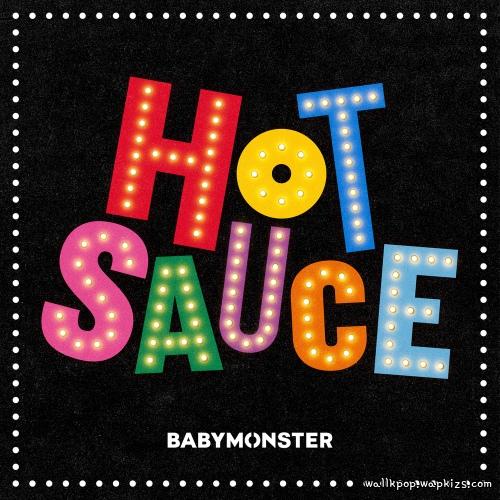 BABYMONSTER - HOT SAUCE cover art on Wallkpop