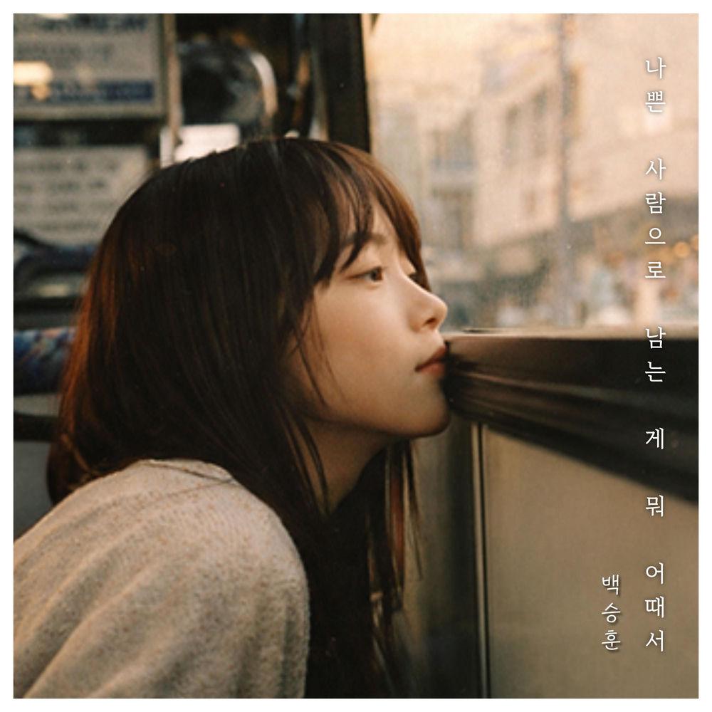 BAEK SEUNGHUN - 나쁜 사람으로 남는 게 뭐 어때서 (Say It Was Nothing) cover art on Wallkpop