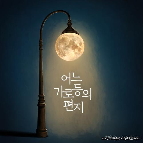 Baekwondal - 어느 가로등의 편지 (A Letter from the Streetlight) cover art on Wallkpop