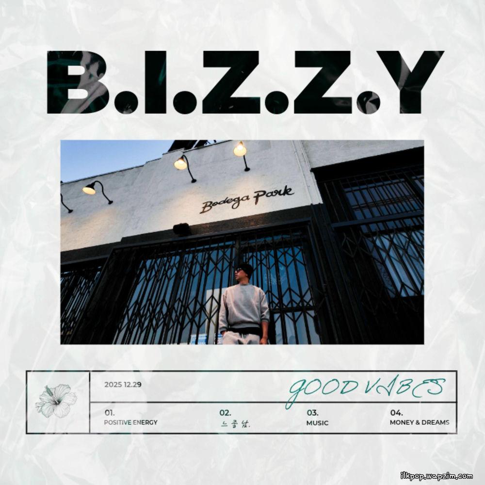 Bizzy - 느좋랩 (good vibes) cover art on Wallkpop