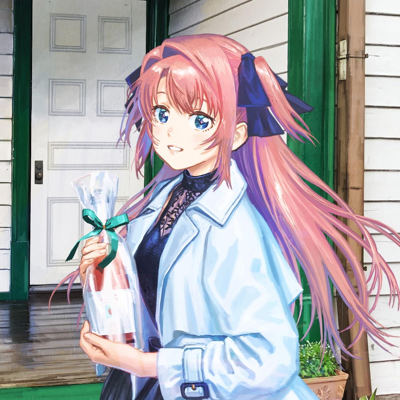 Botan Kamiina (CV: Sayumi Suzushiro) - Kanjou Glass [Ending Kamiina Botan, Yoeru Sugata wa Yuri no Hana] cover art on Wallkpop