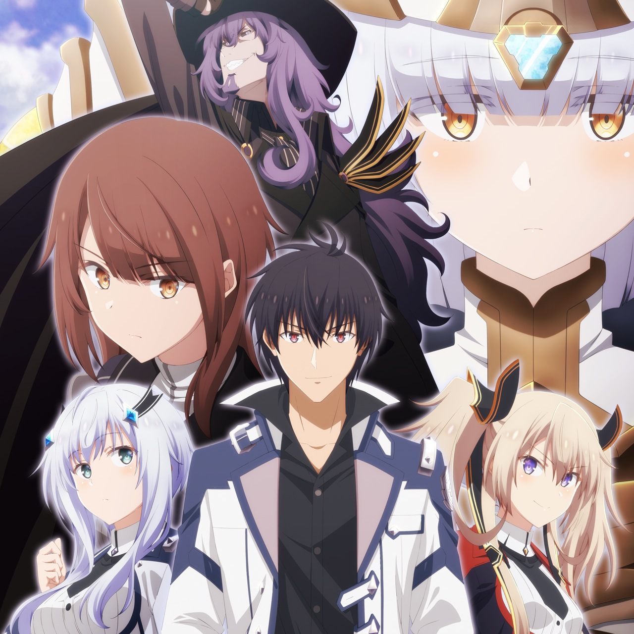 BURNOUT SYNDROMES×Nao Toyama - Maou [Opening Maou Gakuin no Futekigousha 2nd Season Part 2] cover art on Wallkpop