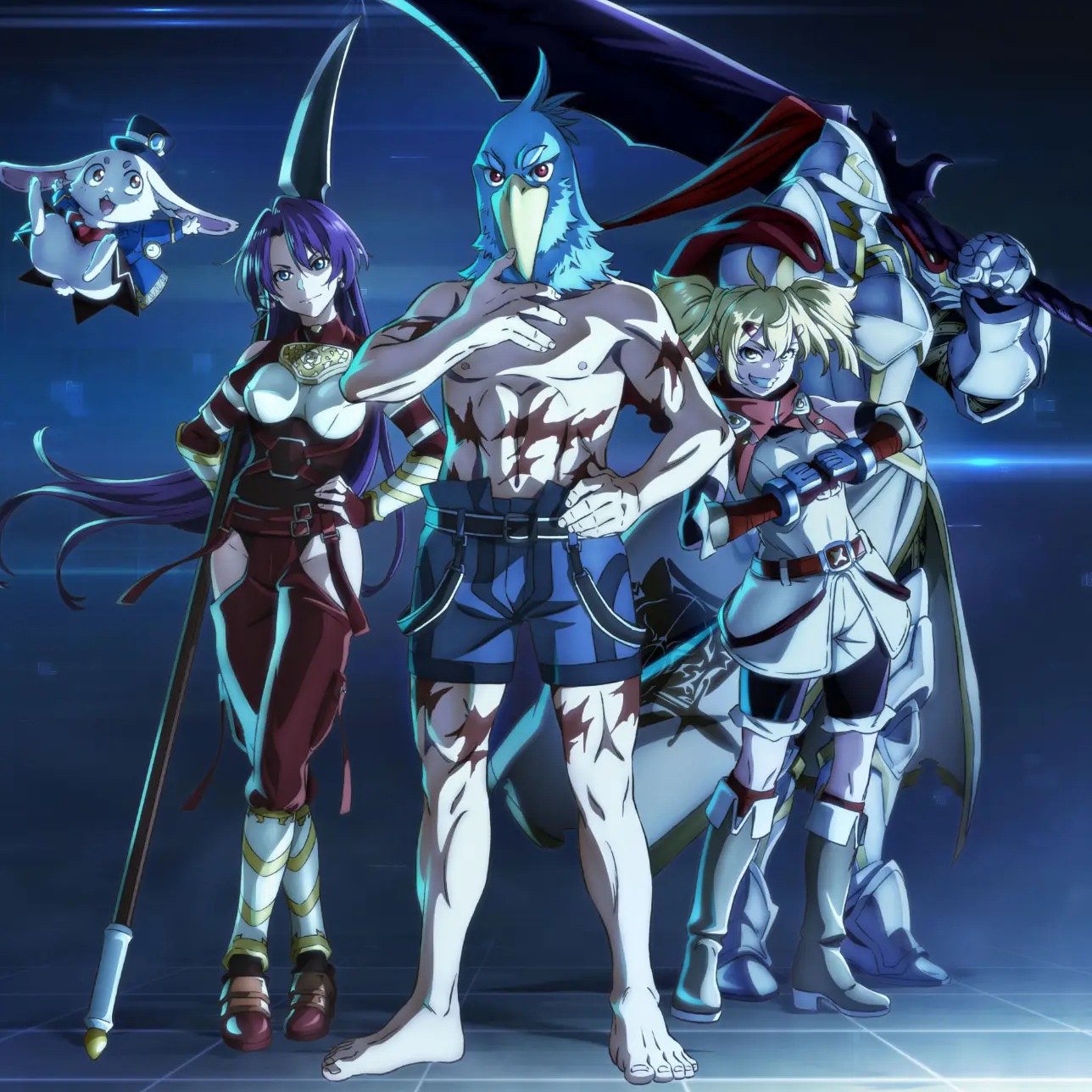 CHiCO - Ace [Ending Shangri-La Frontier: Kusoge Hunter, Kamige ni Idoman to su] cover art on Wallkpop