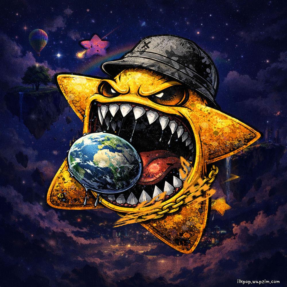 Cod£ & D.A￦ON - SuperStar (Feat. Kwon Hyeok Pil) cover art on Wallkpop