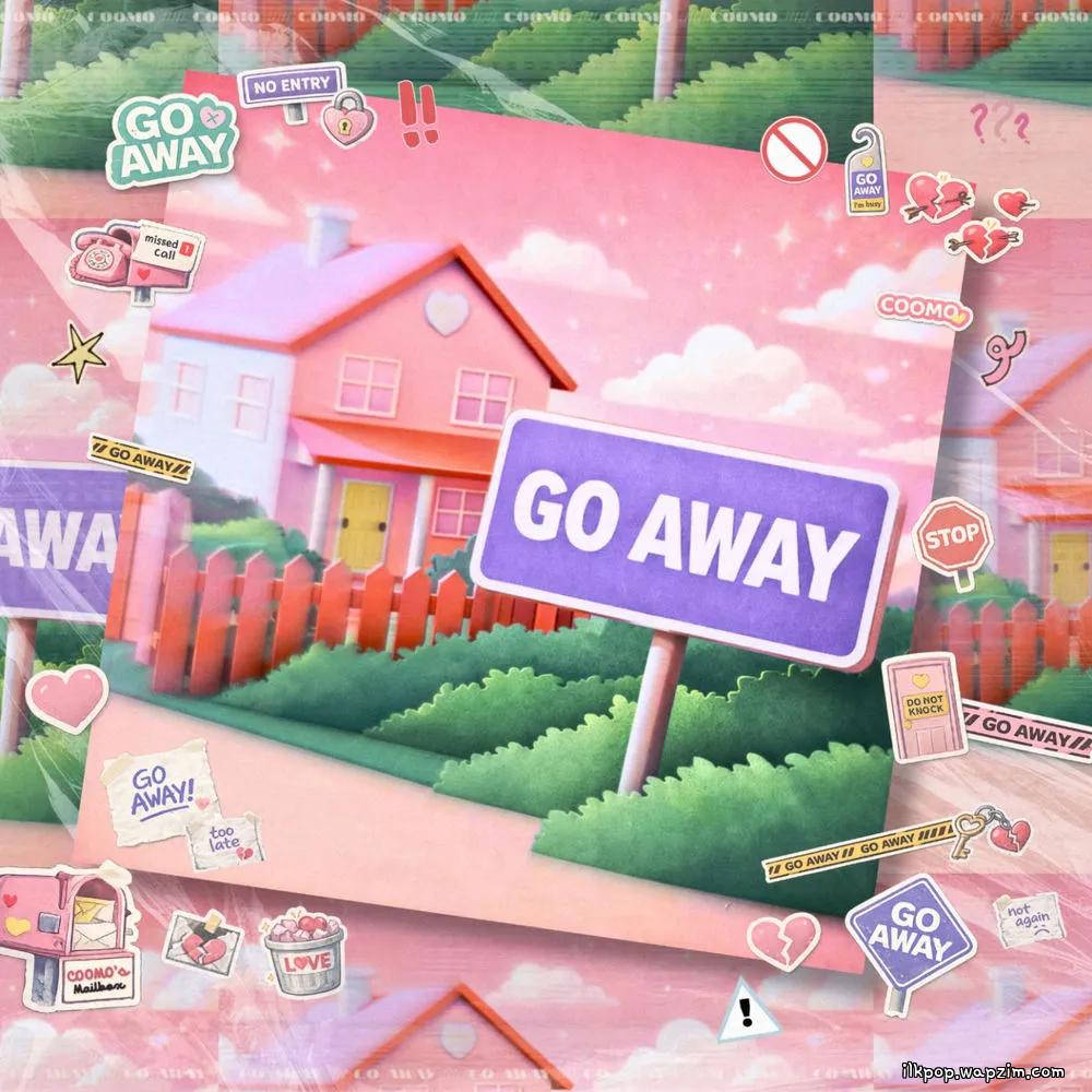 COOMO - GO AWAY cover art on Wallkpop