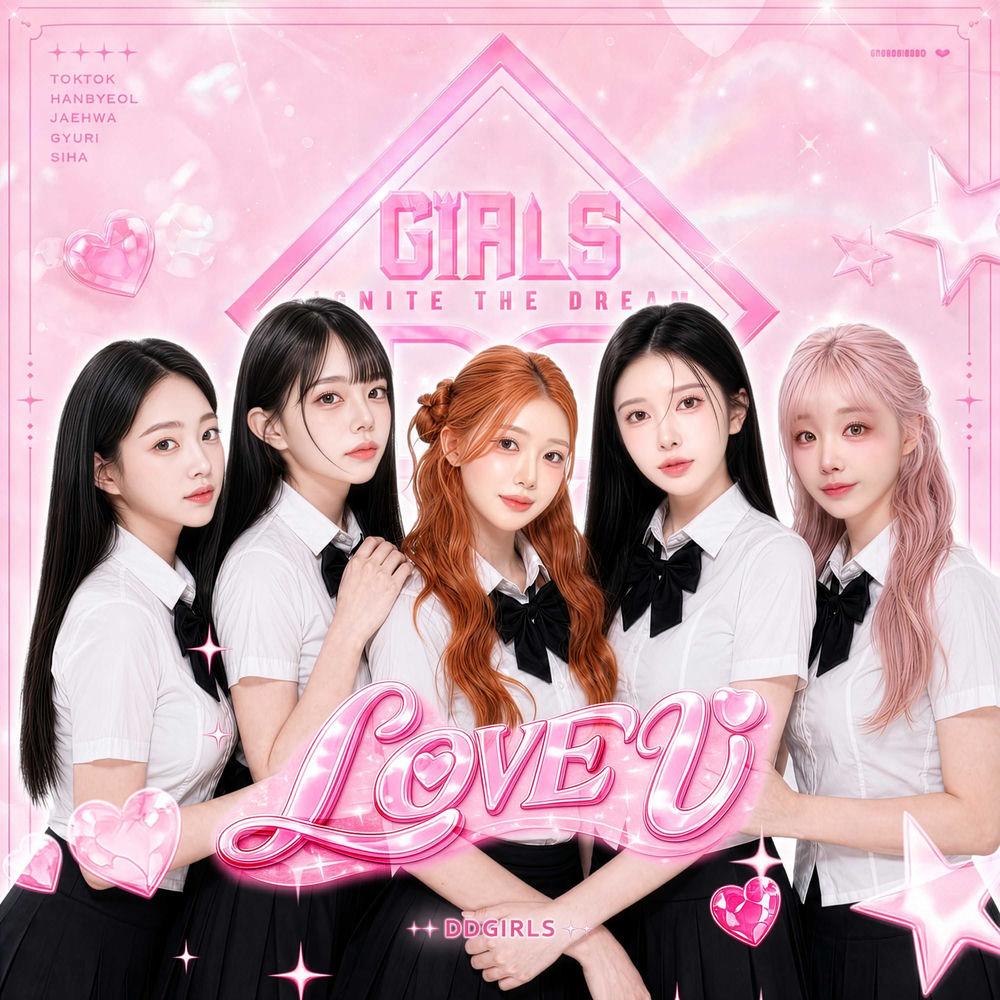Love U album cover by DDGIRLS on Wallkpop