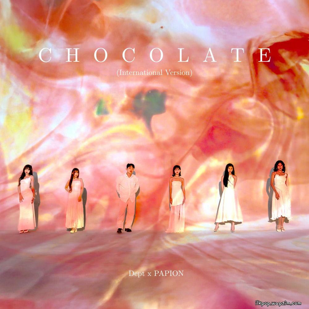 Dept & PAPION - Chocolate (International Version) cover art on Wallkpop