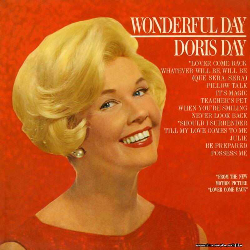 Doris Day - Whatever Will Be, Will Be (Que Sera, Sera) (with Frank DeVol & His Orchestra) [Insert Song EP1 Shibou Yuugi de Meshi wo Kuu.] cover art on Wallkpop