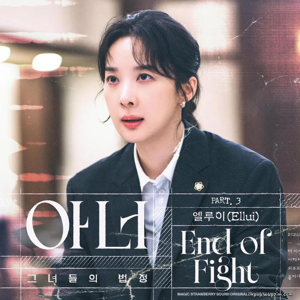 Ellui - End of Fight cover art on Wallkpop