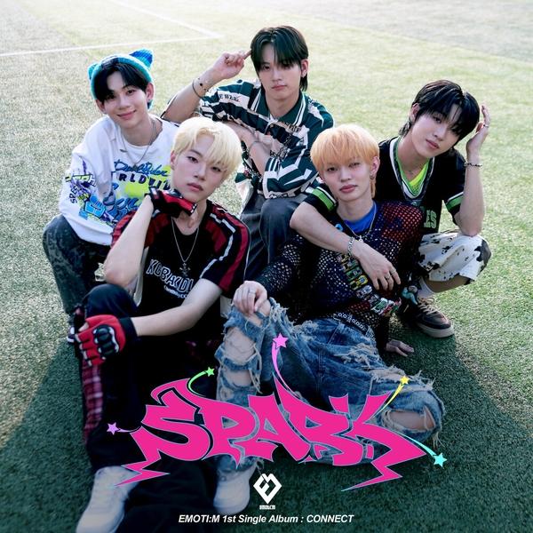 EMOTI:M - SPARK (스파크) cover 1st Single album : CONNECT album cover by EMOTI:M on Wallkpop