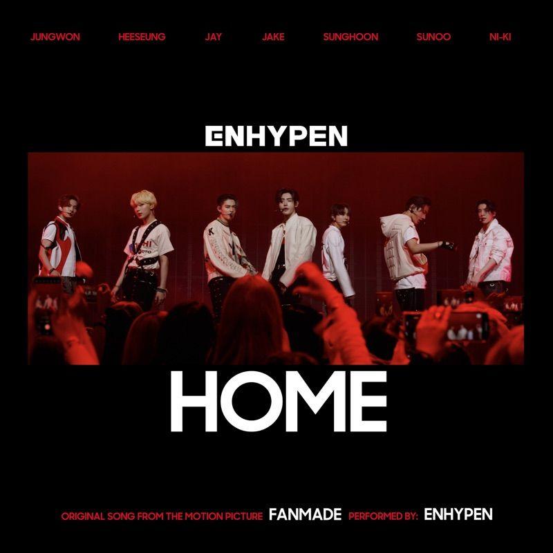 ENHYPEN - Home cover art on Wallkpop