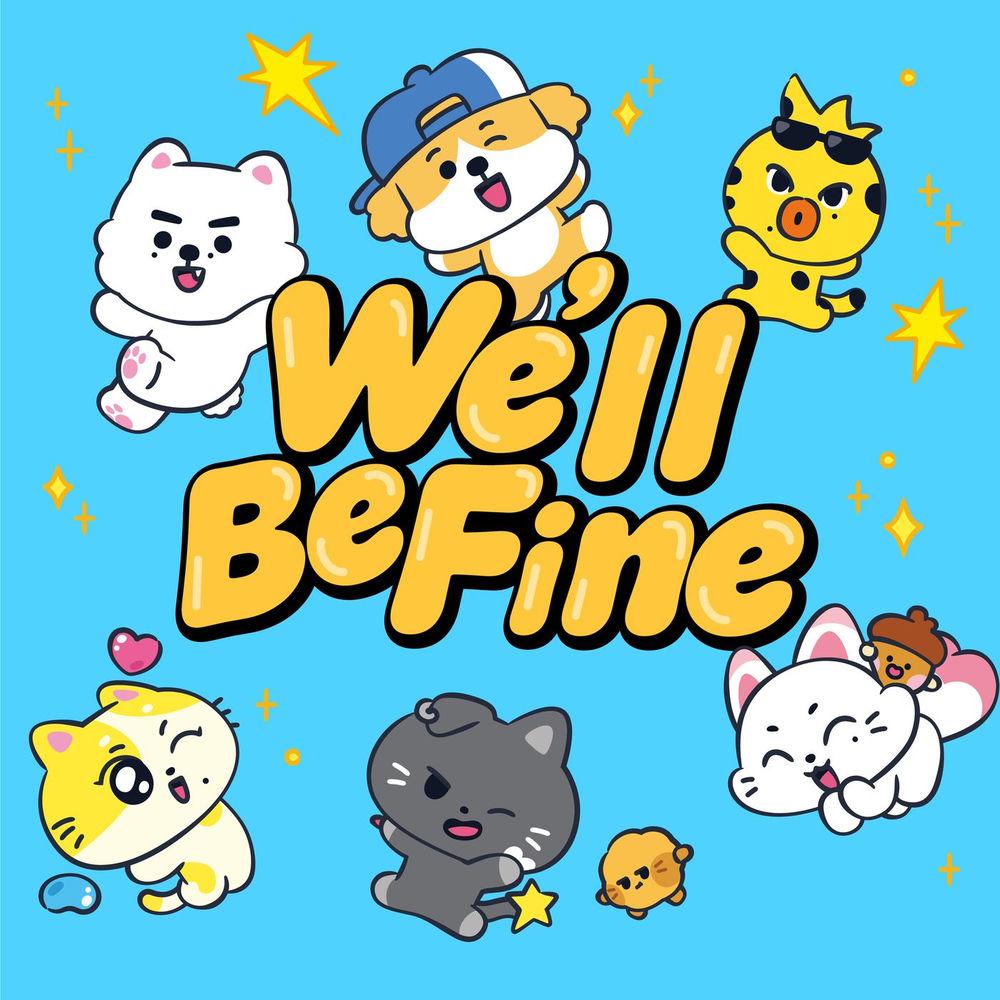 ENHYPEN - We′ll Be Fine cover art on Wallkpop