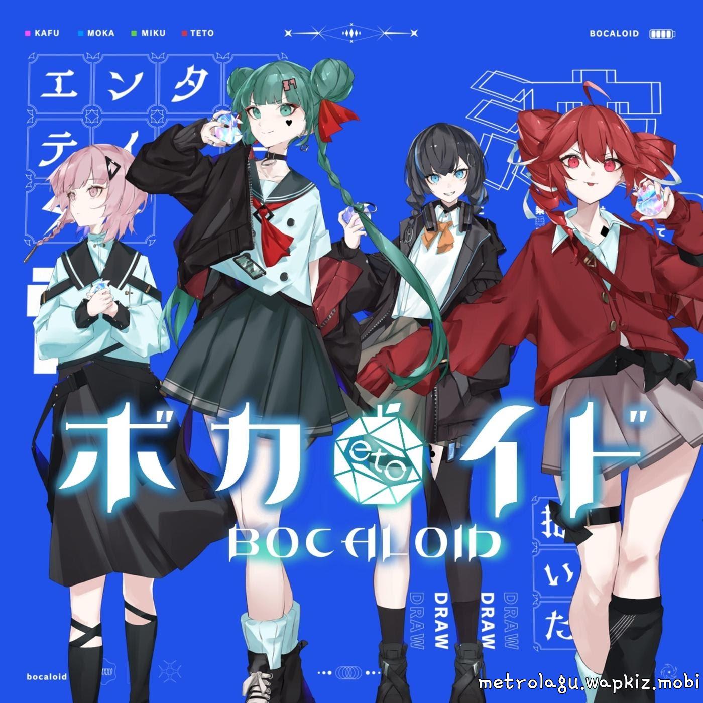 eto feat. Hatsune Miku, KAFU, Kasane Teto and Miyamai Moca - BOCALOID cover art on Wallkpop