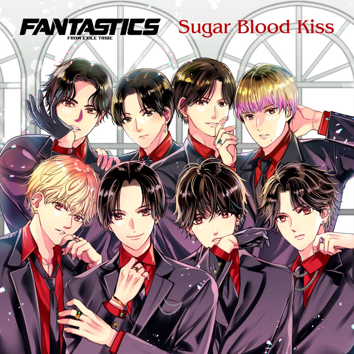 FANTASTICS from EXILE TRIBE - Sugar Blood Kiss [Opening Vampire Dormitory] cover art on Wallkpop