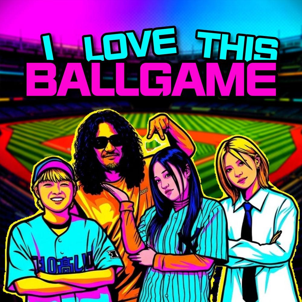 Fishingirls - I love this ballgame cover art on Wallkpop