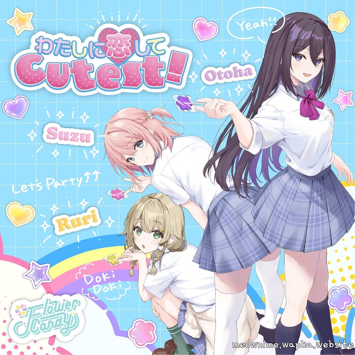 Flower Candy - Watashi ni Koishite Cutest! [Theme Song Uta no☆Princess-sama♪BACK to the IDOL] cover art on Wallkpop