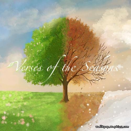 Glorifi - 사계절의 시 (Verse Of the Seasons) cover art on Wallkpop