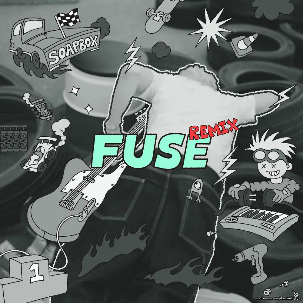 greenbeige & 888Unpublic - FUSE Remix (Feat. Rockett, SKOLOR, D-Hack, slez) cover art on Wallkpop