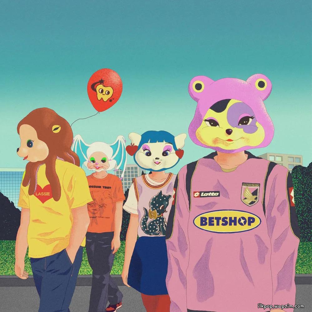 Gyojung - 무단횡단 (Jaywalking) cover art on Wallkpop