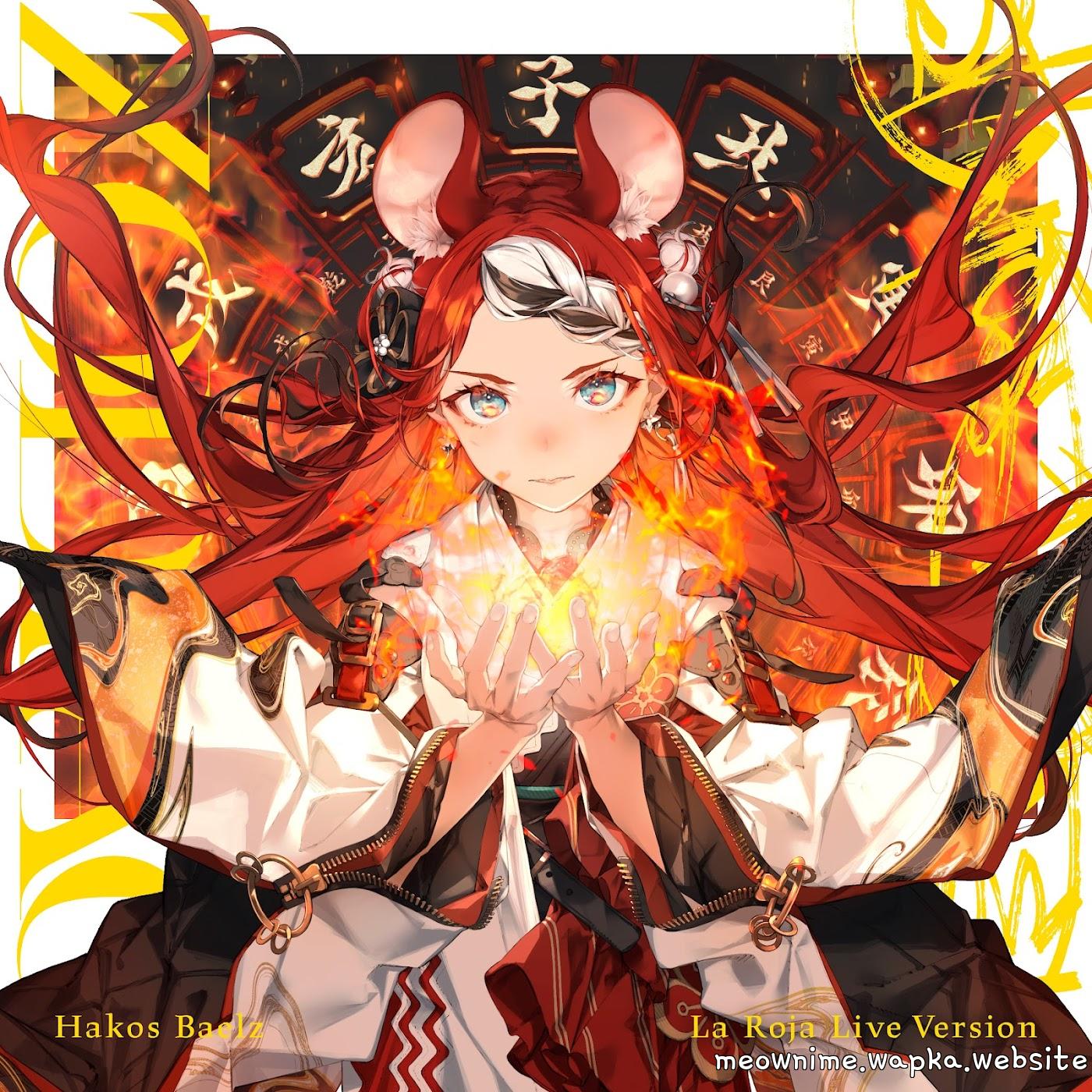 Hakos Baelz - La Roja (Live Version) cover art on Wallkpop