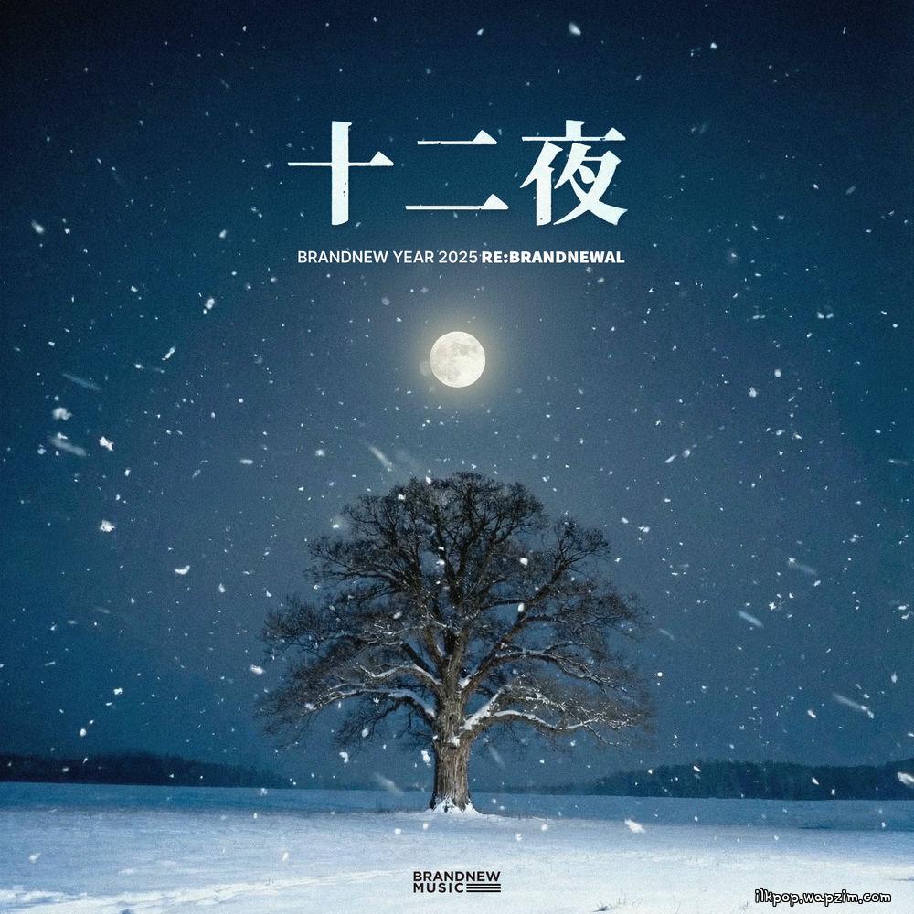 Hanhae & Crystal (As One) & Verbal Jint & Kebee & Bumkey & Vincent Blue & LEE DAE HWI (AB6IX) - 十二夜 (십이야) (Twelfth Night) cover art on Wallkpop
