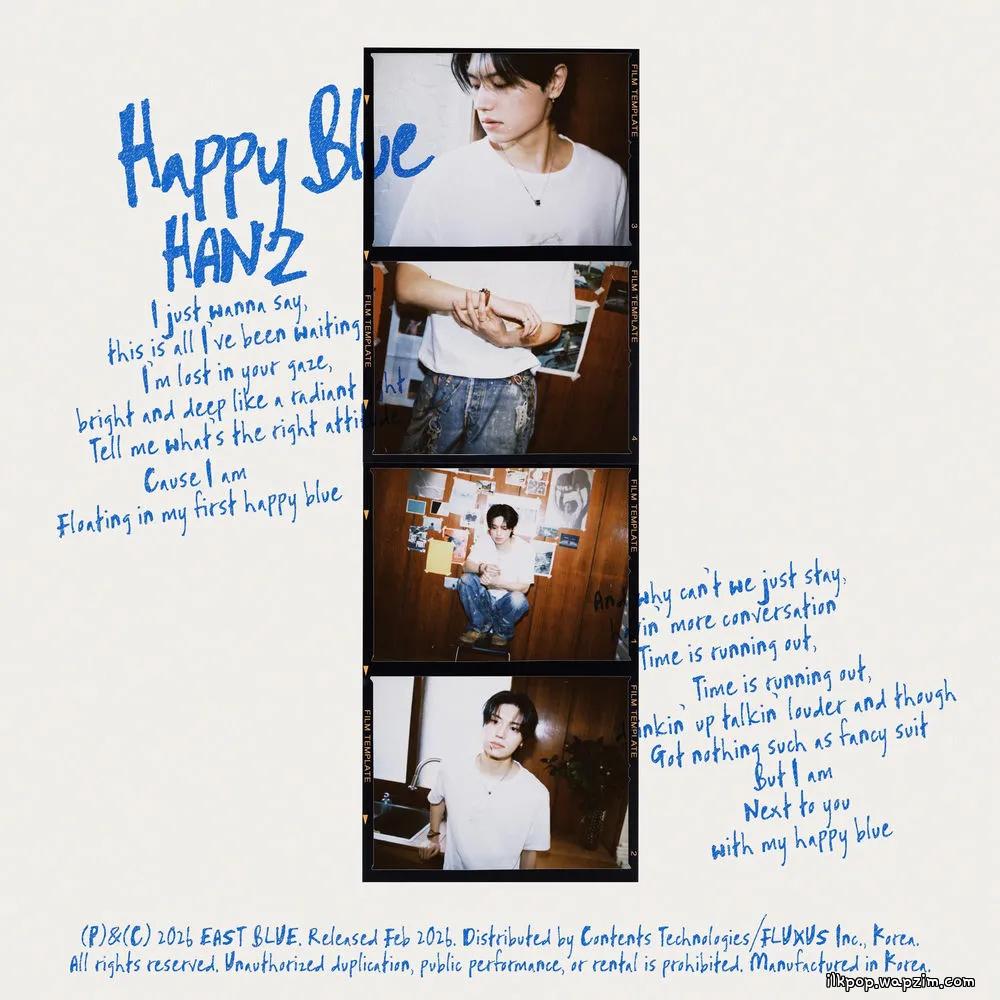 HANZ - Happy Blue cover art on Wallkpop