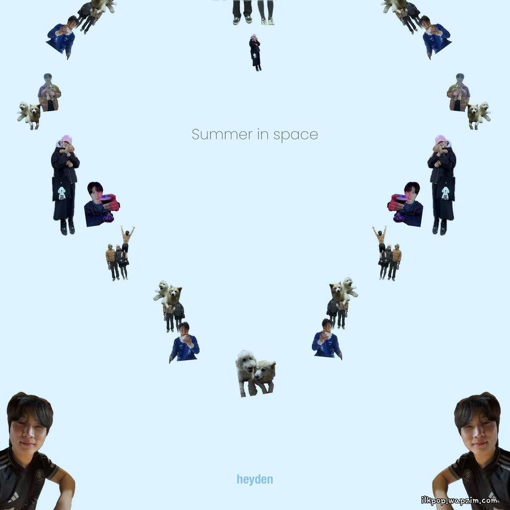 heyden - Summer in space cover art on Wallkpop