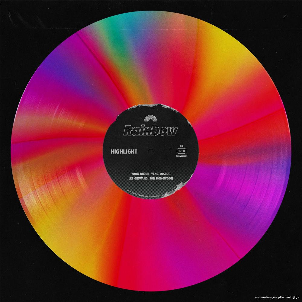 HIGHLIGHT - RAINBOW cover art on Wallkpop