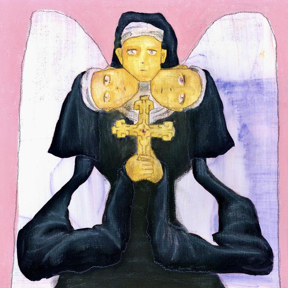 Homeboy - 3girls (feat. The Quiett) cover art on Wallkpop