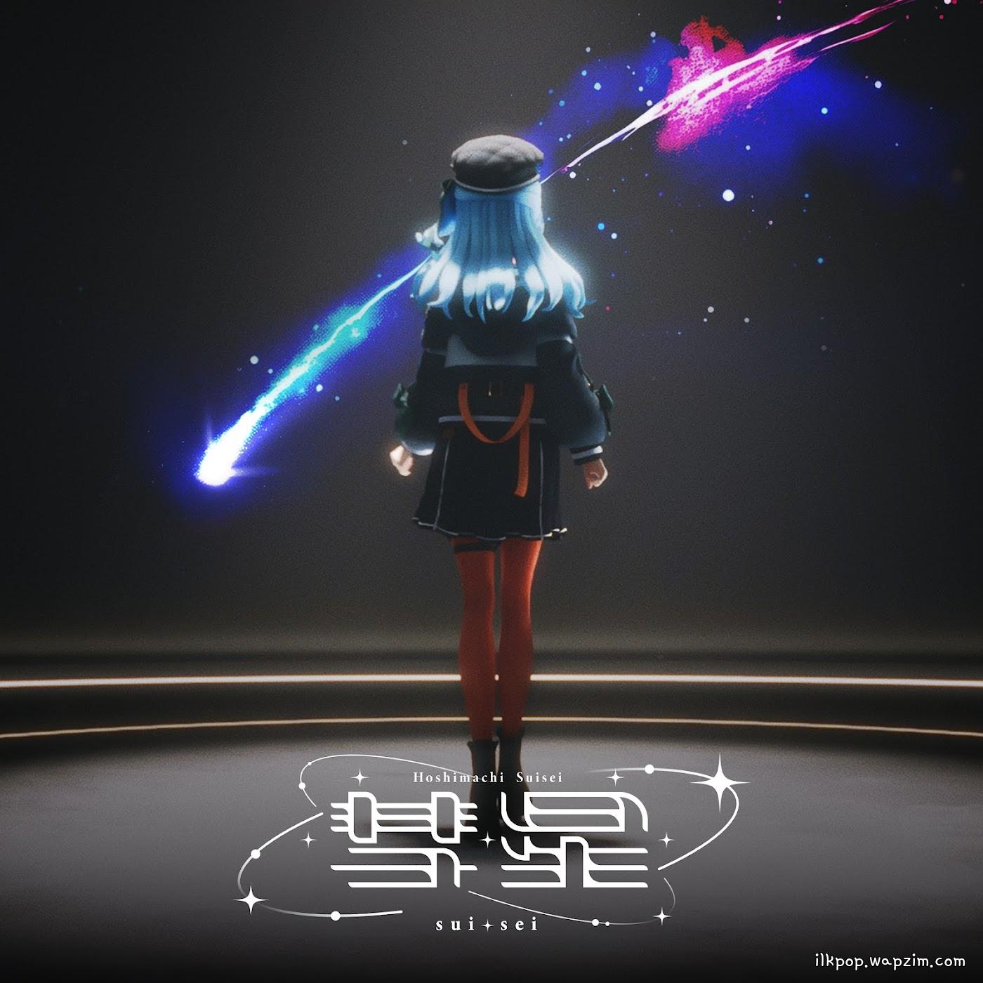Hoshimachi Suisei - Suisei [Theme Song hololive IDOL PROJECT] cover art on Wallkpop