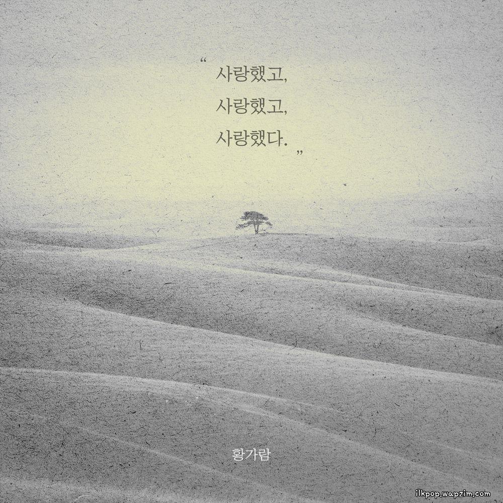 Hwang Karam - 사랑했고 사랑했고 사랑했다 cover art on Wallkpop