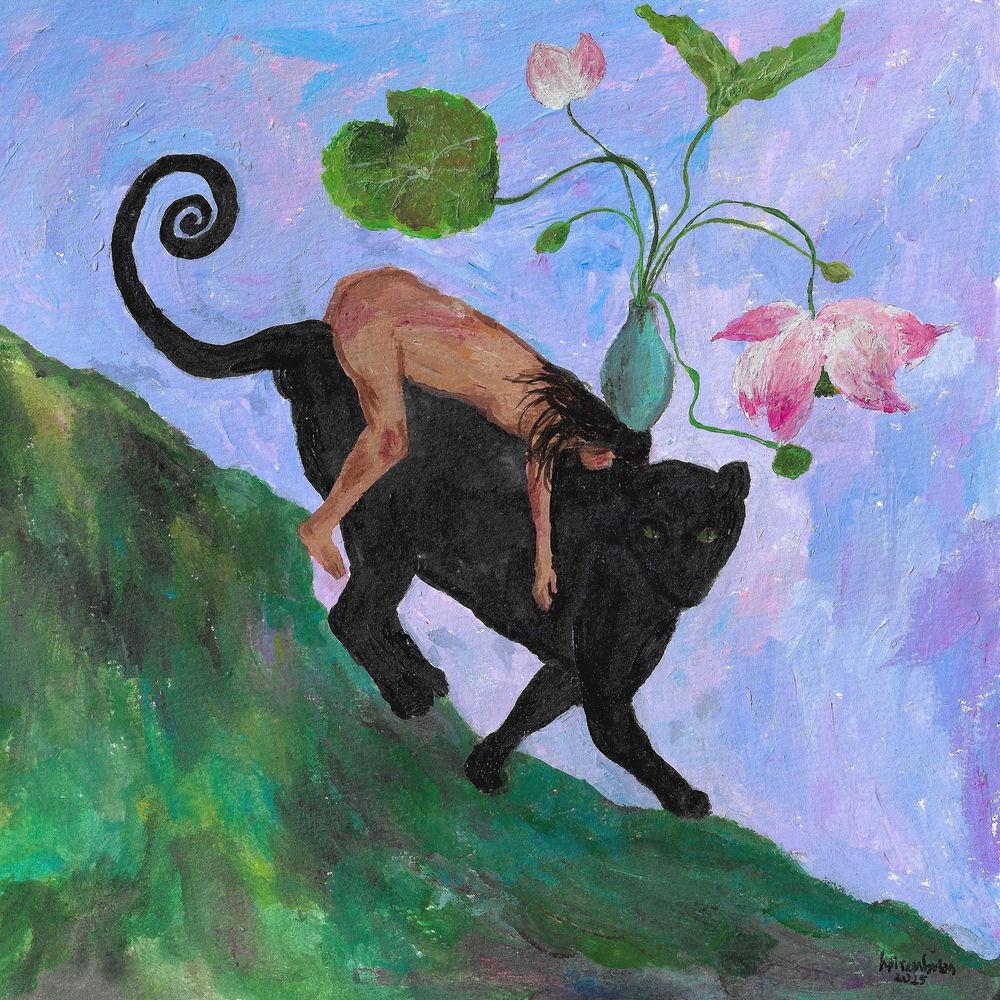 hwang puha - 저 언덕 너머에 (Beyond The Hill) (feat. Darin) cover art on Wallkpop
