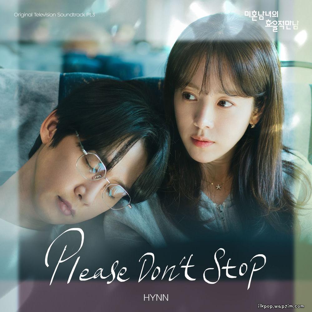HYNN - 멈추지마요 (Please Don't Stop) cover art on Wallkpop