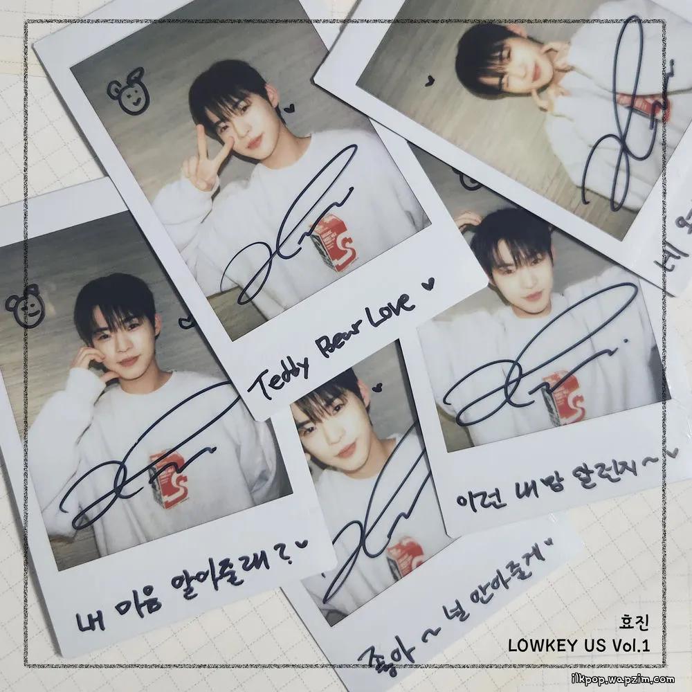 HYOJIN (ONF) - Teddy Bear Love cover art on Wallkpop