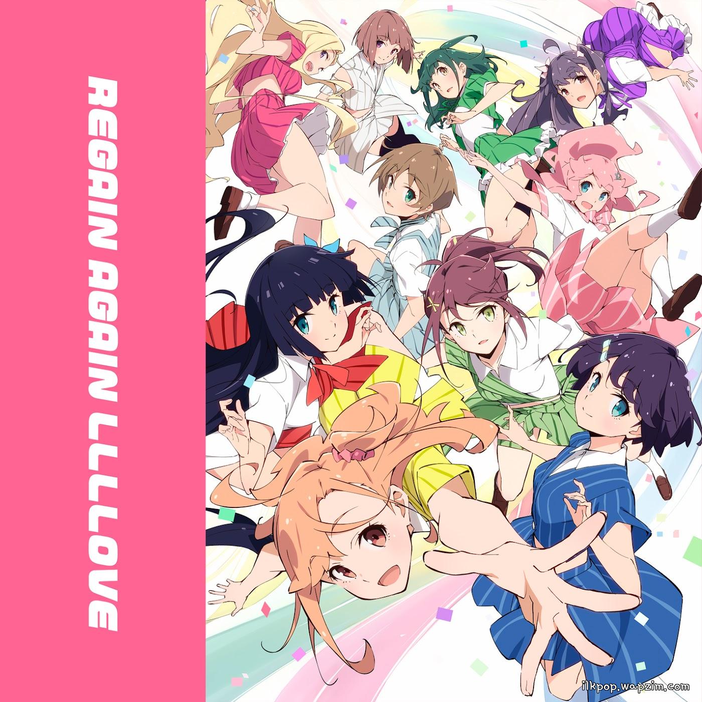 Ikizurai-Bu! - REGAIN AGAIN LLLLOVE [Theme Song Ikizu Live! LOVE LIVE! BLUEBIRD] cover art on Wallkpop