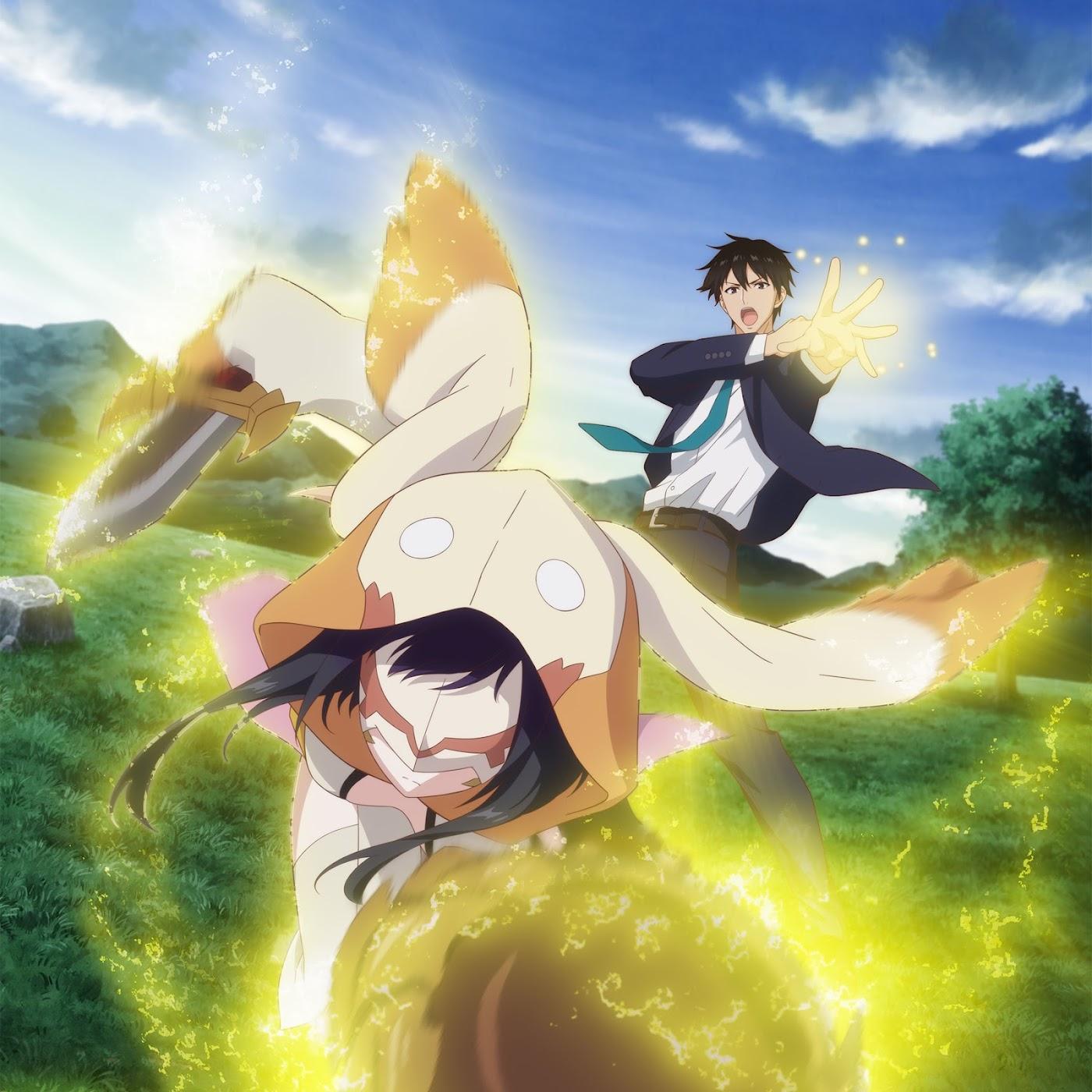 Inner Journey - Owaranai Yoru no Mamorikata [Ending Sekai Saikyou no Kouei: Meikyuukoku no Shinjin Tansakusha] cover art on Wallkpop