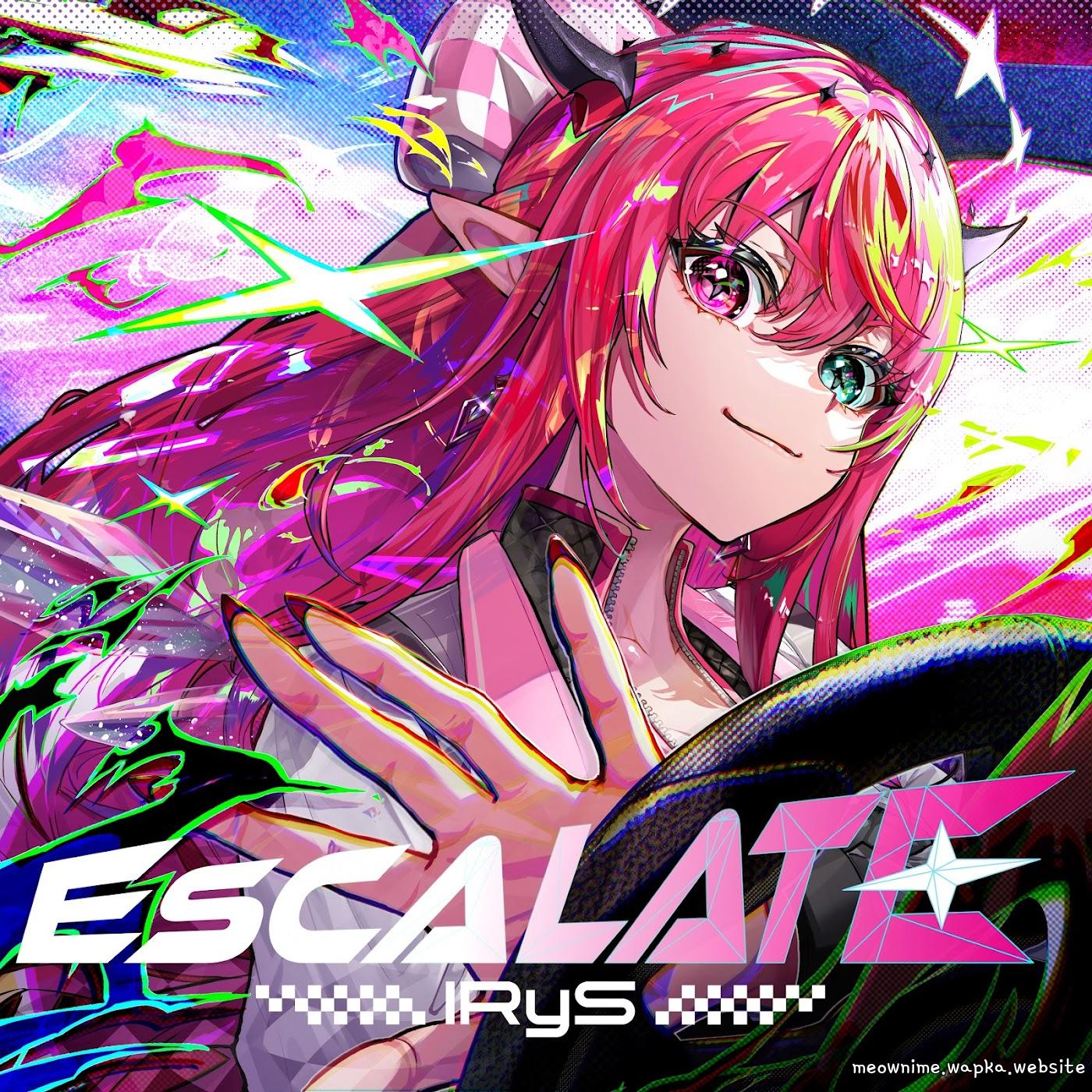 IRyS - Escalate [Theme Song hololive IDOL PROJECT] cover art on Wallkpop