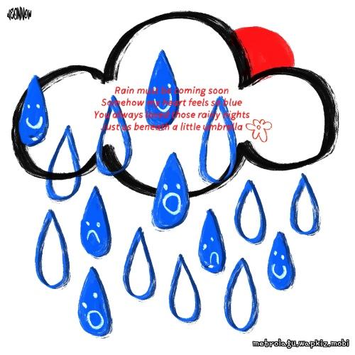 JEON NOW - 조만간 비가 오려나 (Rainy Day) cover art on Wallkpop